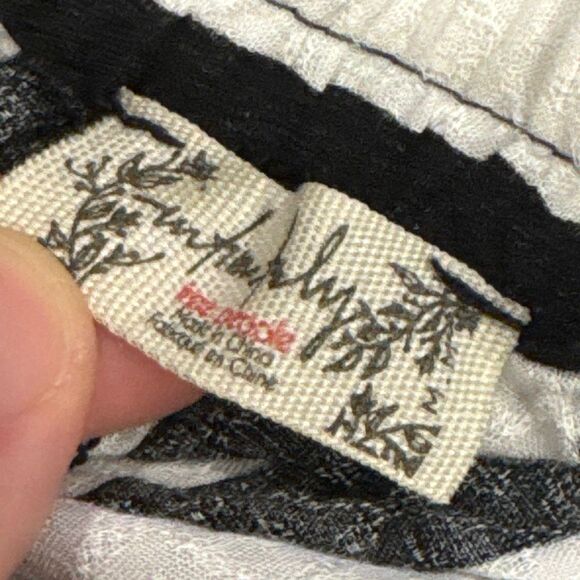 Free people intimately striped pajamas size medium - Picture 2 of 5